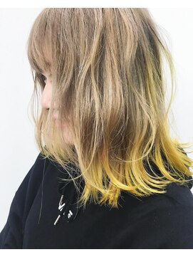 レコ(LECO) ブロンド×イエロー