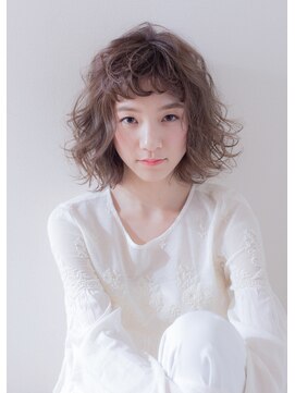 ジリッタ(JILI.TA) 【JILI.TA京都】大人可愛いゆるふわウェーブ小顔アッシュボブ♪