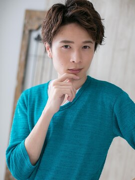 モッズヘア メン 南越谷南口店(mod's hair men) ワイルドアップバングのニュアンスショートE