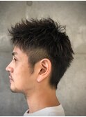 遊び感あるベリーショート 【バーバーバー 八広】