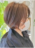 20代30代/大人カジュアルショートボブ