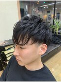 アップバング/ツーブロックマッシュ/束感/<理容室>[浦和/メンズ]