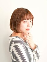 ジュール サウス 新宿南口(Joule South)&nbsp;顔型別ヘアスタイル特集/マロンベージュ/Aラインボブ/新宿
