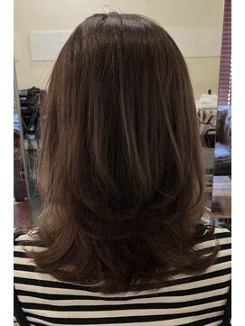 サウンドヘアデザイン(sound hair design) トップふんわりミディアムレイヤー