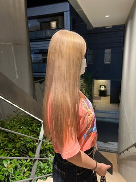 ゲーム 吉祥寺店(GAME) ダブルカラーミルクティーベージュカラーケアブリーチ韓国