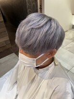 ヘアースタジオ エフ(Hair studio f) ホワイトシルバーby平松
