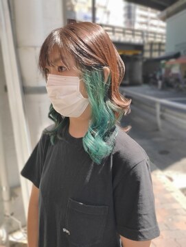 シャローム(SHALOM) インナーカラー／ライトグリーン