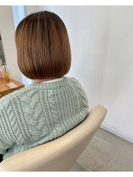 カッツ 笠岡店(CUT S) あごラインボブ