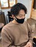 【メンズ限定】メンズカット＋ツイストorスパイラルパーマ￥12100→￥9900