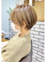 バンプ ギンザ(BUMP GINZA)&nbsp;30代/40代/50代・絶壁解消・小顔前下がりショートボブ【中村】