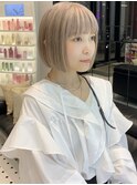 《keen×MURAKAMI》ホワイトブロンド×ローライト