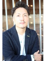 エイル(AILE)&nbsp;ビジネスショート/アッシュブラック/マッシュパーマ/ウルフ