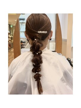 レクタ(recta) ツイストテール　あみおろし