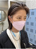 インナーカラーベージュカラーイヤリングカラーハイトーンカラー