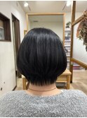 グラデーションショートボブ