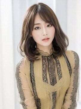 アンフィニー 銀座(ANFINI) 東京　銀座　ひし形　ミディアム　レイヤー　30代　40代　50代