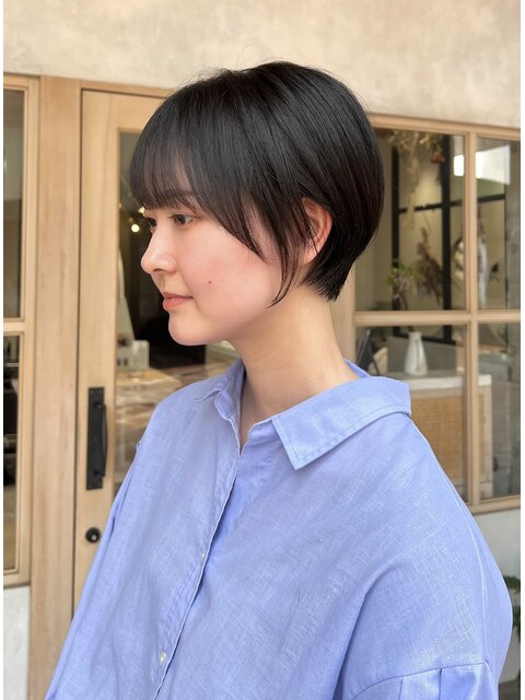 【RENA】耳かけショート_くびれショート_丸みショート