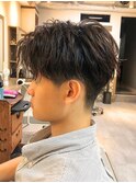 メンズ/くせ毛風ゆるパーマ