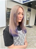 ハイトーン　パープル　エンドカラー