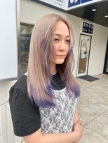 エヌプラス(N+)&nbsp;ハイトーン　パープル　エンドカラー