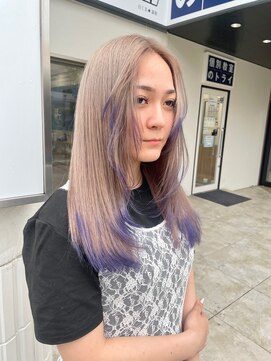 エヌプラス(N+) ハイトーン　パープル　エンドカラー