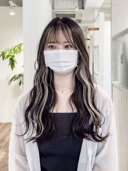 ゴウトゥデイ 横須賀店(GO TODAY)の写真/トレンドのインナーカラーやブリーチなしダブルカラーもお任せ下さい★ダメージレスで高発色&色モチ◎