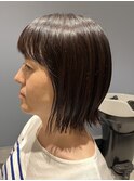 美容液ストレートミニボブ