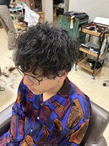 ビアリッツ(Biarritz)&nbsp;ショートウルフ波巻きパーマ