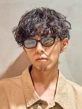 フィフス 神南(fifth) 渋谷メンズマッシュ波巻きスパイラルパーマゆるめシャドウパーマ