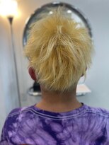 ビィーワンイースト(Be 1 EAST)&nbsp;メンズカット、ブリーチカラー