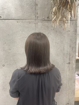 ブレイブ 福岡天神店(BRAVE) 外ハネグレージュ◎