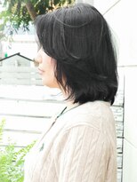 ビュートリアム 福岡(BEAUTRIUM) 乾かすだけで決まる顔まわりにレイヤーを入れた大人ロブヘアー