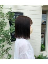 ヘアアトリエ ナイン 岡部店(hair atelier nine) メルティーカラー/似合わせカット/ウェーブミディアム/福島市