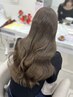 ダメージレス×透明感☆【ブリーチなしダブルカラー】＋小顔カット