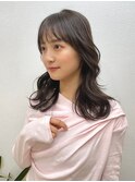 顔まわりレイヤー/ゆるふわカール