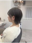 外ハネショートボブ