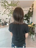 バレイヤージュグレージュ