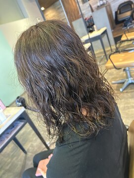 ステレオ ヘアデザイン 安城店(STEREO HAIR DESIGN) …レディースパーマ(7月)…