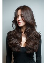 ノイエ 原宿 北参道(NoIE)&nbsp;レイヤーカット/ボブ/髪質改善カラー/デザインカラー/暗めカラー