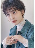 【sheta/三畑】大人っぽい黒髪透明感モードショート