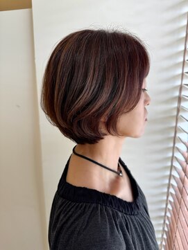 ラシェンテ みのおキューズモール(La Sente) ひし形シルエットボブ