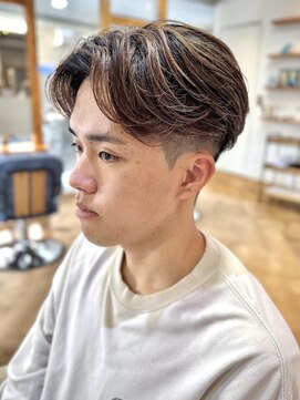 ラグシス(LUXIS) メッシュ×センターパート【立川/メンズ】