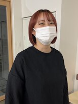 ウッド(uood)&nbsp;やわらか暖色ボブ