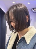 グレージュカラー　ブリーチカラー