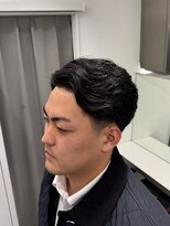 グルーマーズトウキョウ(GROOMER/S TOKYO)&nbsp;ラフカール/men's/メンズ/刈り上げセンターパート/神保町