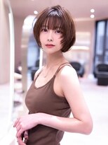 ケアリー 千葉ニュータウン中央(Carelly) ワンホンレイヤー/ミルクティーブロンド/ニュアンスウルフ