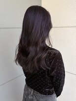 ヘアーアイストゥーレ(HAIR ICI TRE) ブリーチなしカラー 透明感暖色ラベンダーグレージュ担当渡辺聖