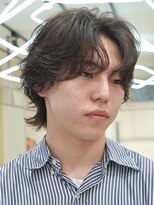 フィフス 渋谷(fifth)&nbsp;清潔感引き立つ毛流れニュアンスミディアムヘア
