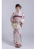 【カタログ】浴衣レンタル 着付け ヘアセット