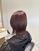 ラポール 蟹江(RAPPORT)&nbsp;【髪質改善】ツヤ感ミニボブで骨格補正小顔魅せ朝ラクヘア